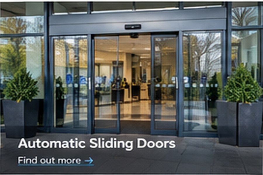 Automatic sliding doors